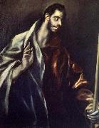 GRECO, El, Apostle St Thomas